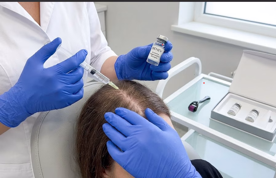 Exosomes for Hair BENEV treatment at AestheteMed